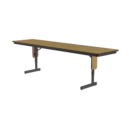 Correll Panel Leg Adj Seminar Tables (HPL) SPA2472PX-16